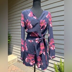 Loft jumpsuit multi floral color